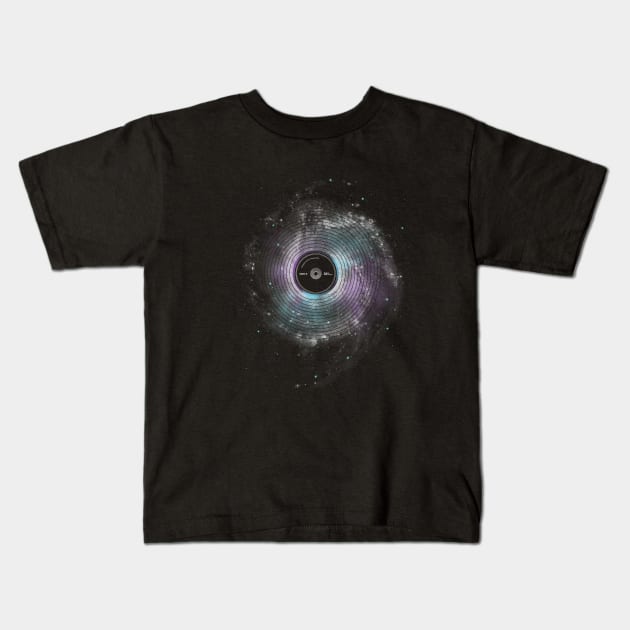 Space Music Kids T-Shirt by expo